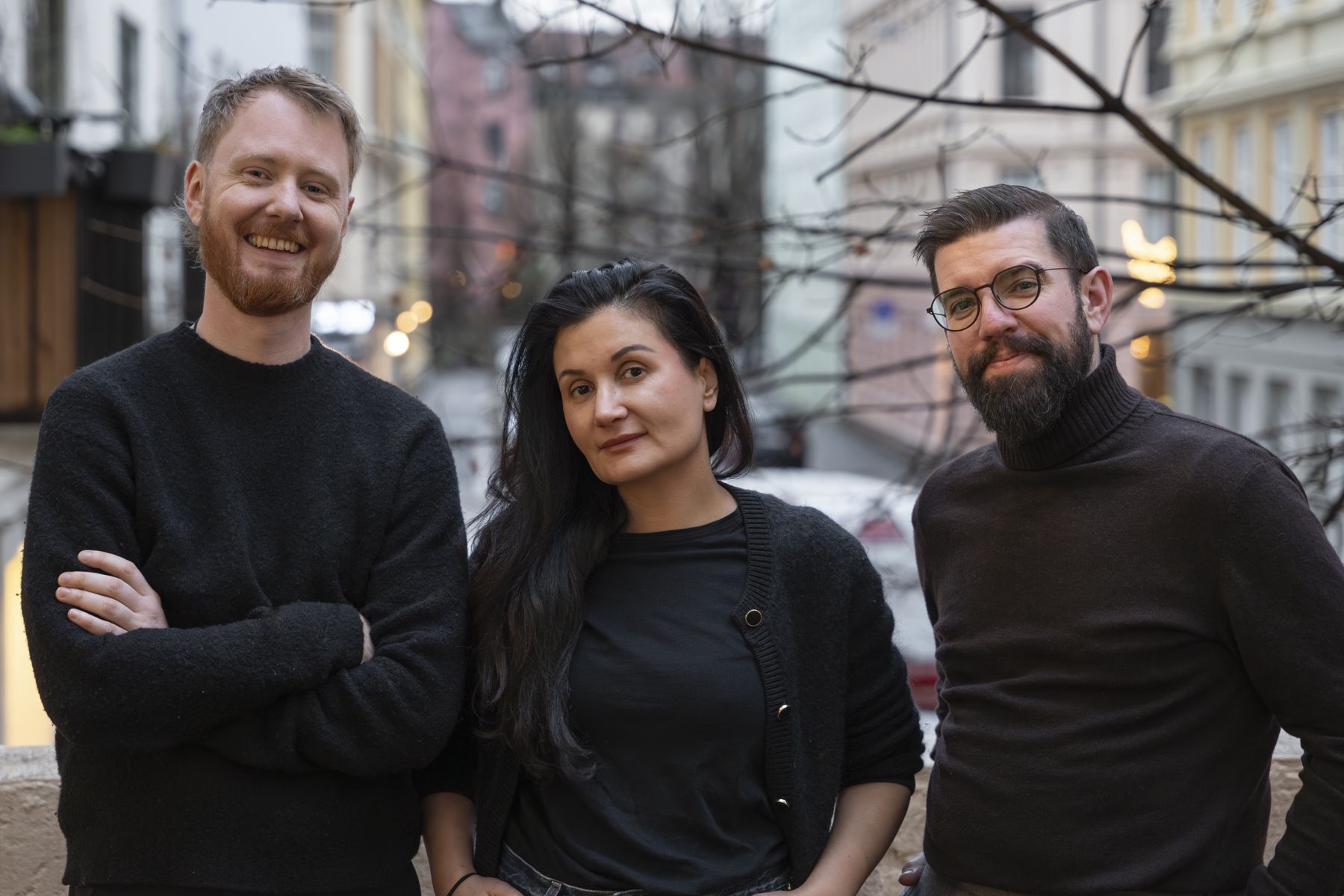 Christopher, Nina og Thomas i Moen & Co