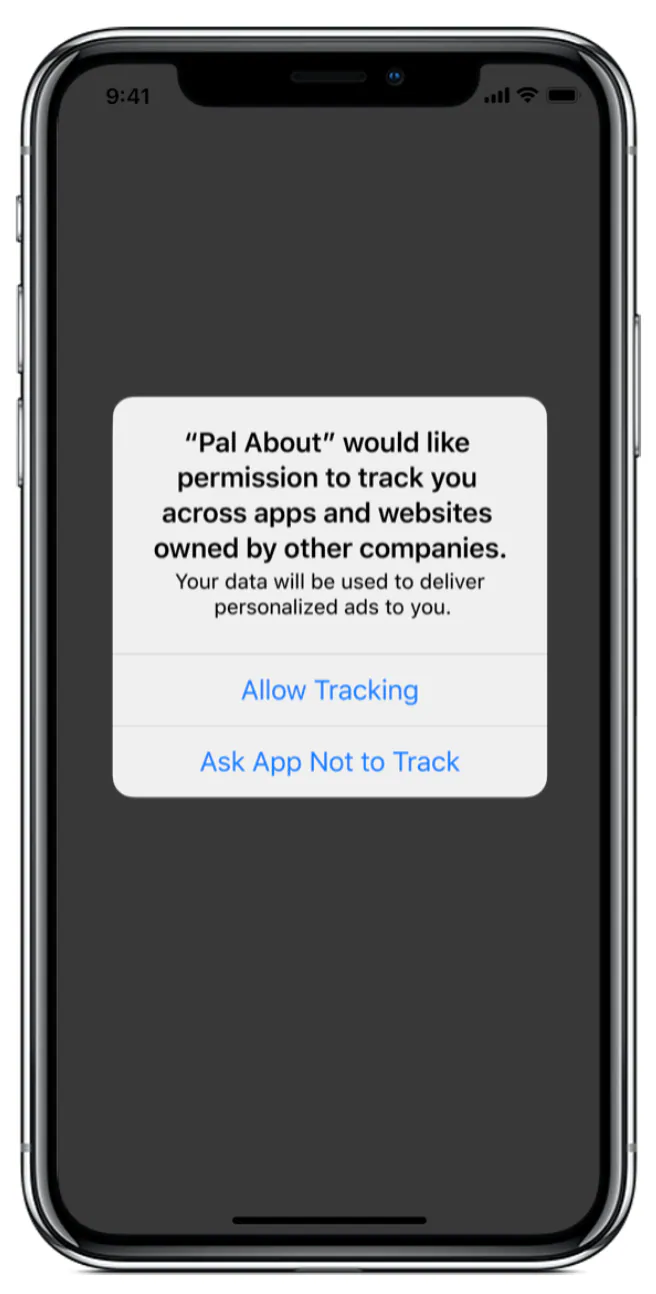 iOS14 Ads Block melding