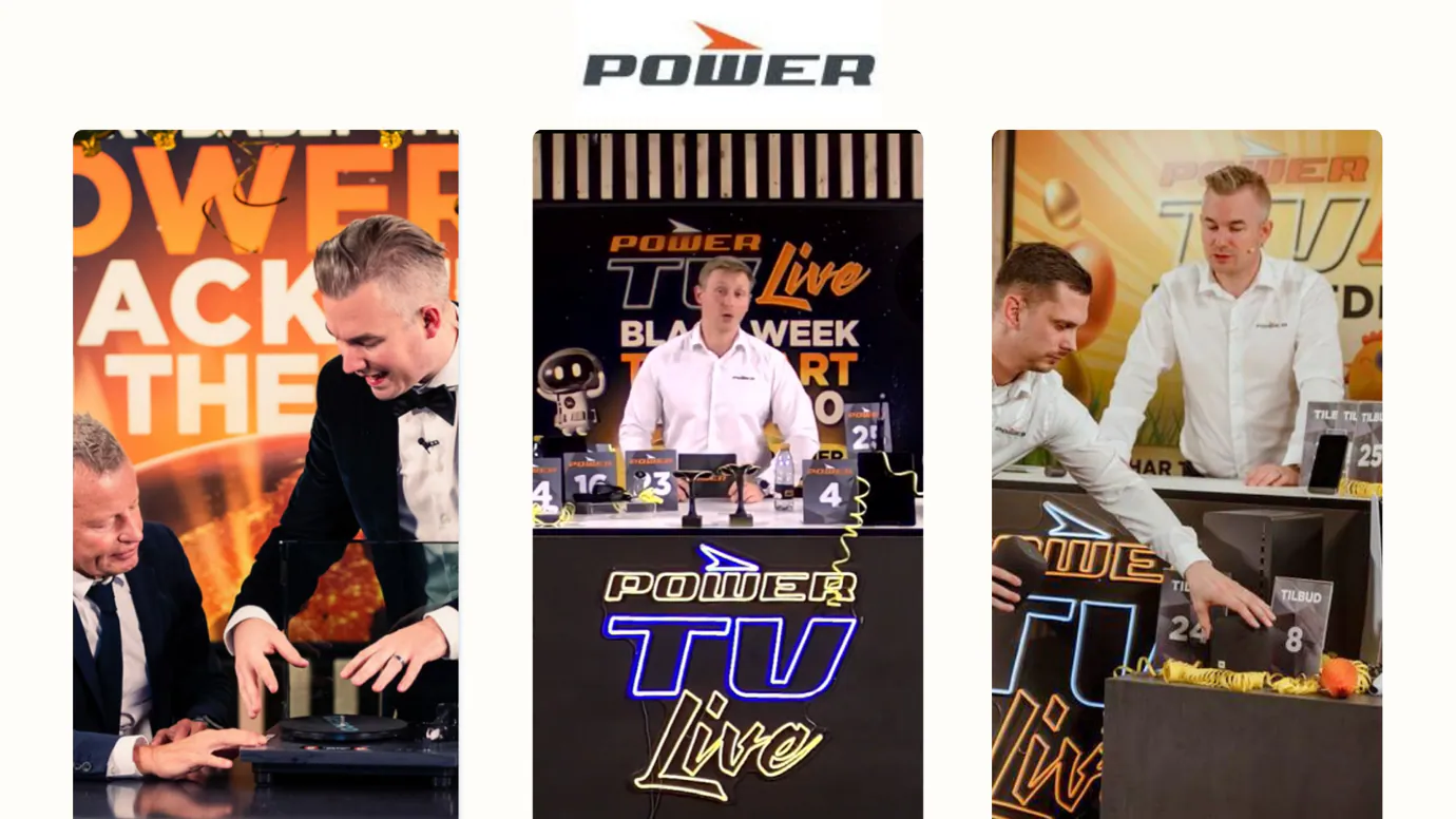 POWER Live shopping